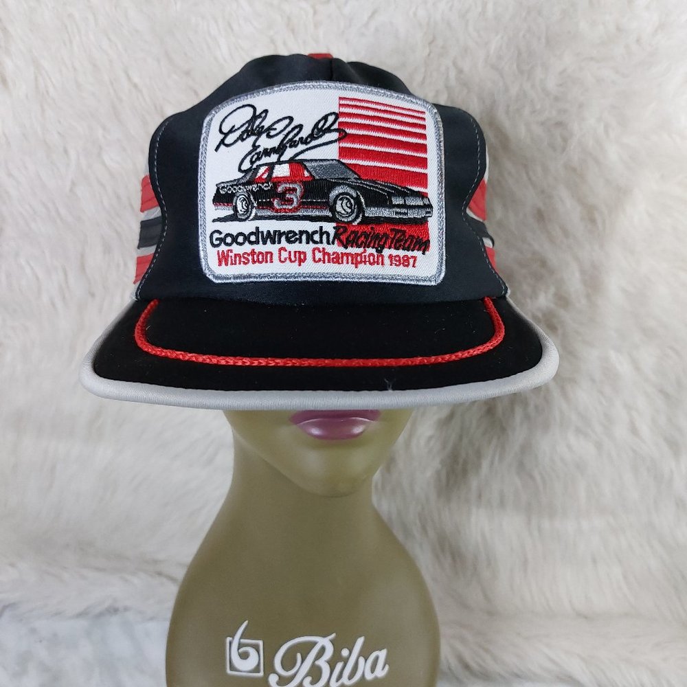 Vintage Motorsports Nascar Dale Earnhardt Sr. Three Stripe Cap